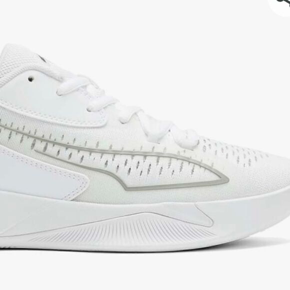PUMA Womens Stewie 1 Team Basketball Sneakers Shoes - White - Picture 5 of 10